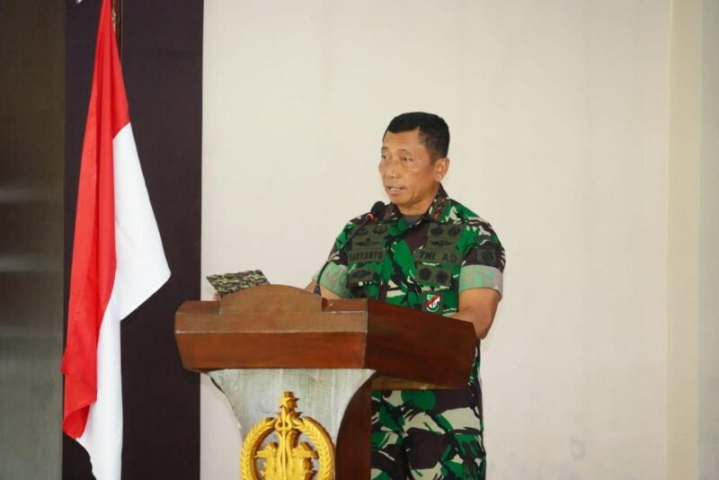 Foto : Panglima Divisi Infanteri 2 Kostrad Mayjen TNI Haryanto, S.I.P., M.Tr. (Han) 