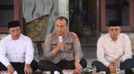 Foto : Program 'Jumat Curhat' dipimpin langsung oleh Kepala Kepolisian Resor Malang, AKBP Putu Kholis Aryana