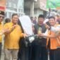 Foto : Akhmad Zaini SH , MH , Caleg Hanura No 1 Dapil Malang Raya untuk DPRD Provinsi Jatim saat Hadi di acara Harlah ke 17