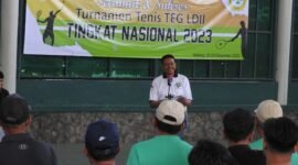 PJ. walikota Malang saat membuka turnamen TAG