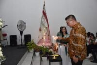 Wabup Malang saat menghadiri perayaan Natal di Gereja Sidang Jemaat Allah (GSJA) Ebenhaezer