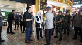 Foto : - Gubernur Jawa Timur Khofifah Indar Parawansa bersama Pangdam V/Brawijaya Mayjen TNI Rafael Granada Baay dan Kapolda Jatim Irjen Pol Imam Sugianto saat meninjau wisata JTP 3