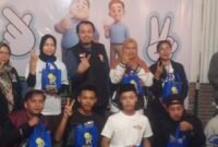 Foto : Founder RIPKI FOUNDATION, Ripkianto ST. MT saat gelar nobar debat cares