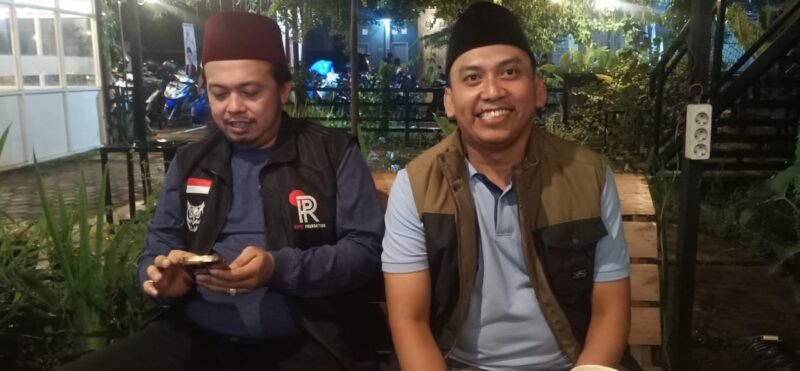 Foto : Mirza Noeris Baziruddin bersama Founder RiPKI Foundation