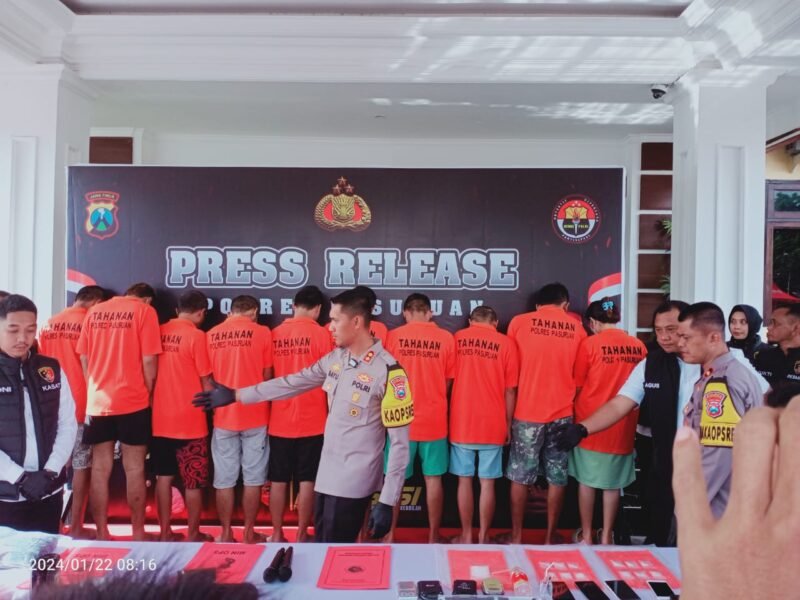 Foto : Polres Pasuruan ungkap kasus curanmor