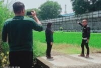 Foto : Dinas Lingkungan Hidup (DLH) Kabupaten Pasuruan saat lakukan sidak