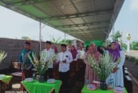 Foto : PKK Kecamatan Rembang Pasuruan Gelar pengajian rutin