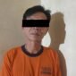 Foto : tersangka BM yang viral di media sosial karena mengacungkan senjata tajam