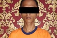Foto : Tersangka 
AR (26), asal Desa Mendalanwangi, Kecamatan Wagir