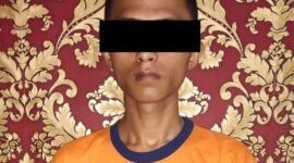 Foto : Tersangka 
AR (26), asal Desa Mendalanwangi, Kecamatan Wagir