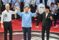 Caption. Debat calon Presiden yang digelar KPU RI (sumber foto google)
