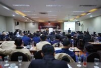 Foto : Acara Training of Trainers (TOT) kepada PPK dan PPS se-Kota Batu, di Hotel Samara.

