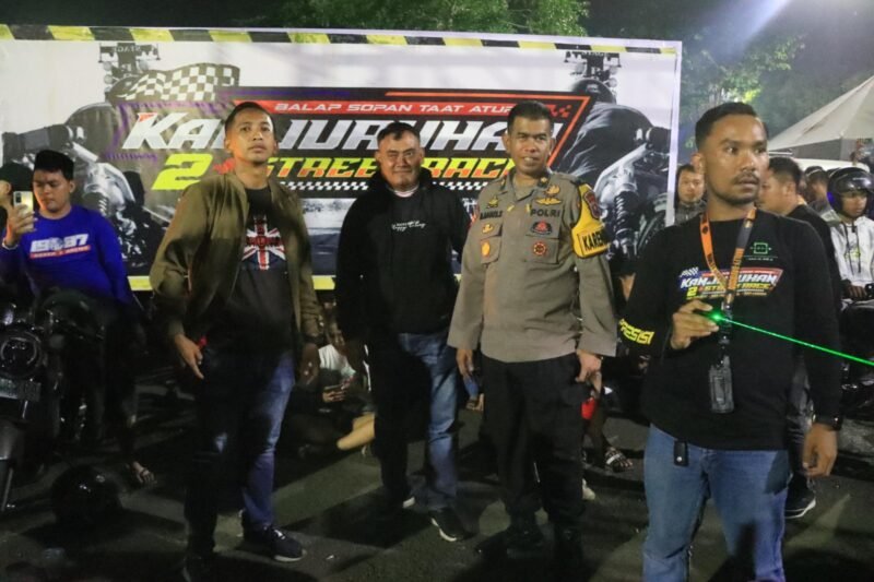 Foto : Kegiatan balap motor 
