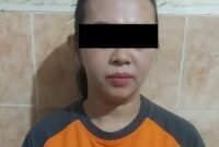 Foto : Tersangka RL, wanita sesialis pencurian di minimarket