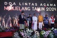 Foto : Sambut Tahun 2024 PJ Walikota Batu gelar doa bersama doa bersama lintas agama