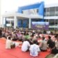 Foto : Kapolres Malang, AKBP Putu Kholis Aryana bersama jajaran gelar doa bersama jelang pembangunan Masjid  Al Ajmi