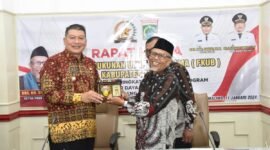 Foto : Wakil Bupati Malang Drs. Didik Gatot Subroto, S.H, M.H saat hadiri Raker FKUB Taun 2024