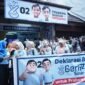 Foto : Relawa GenYZita yang beranggotakan para perempuan generasi Z dan Y Deklarasi dukung Prabowo- Gibran