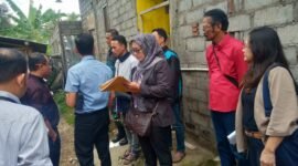 Foto  Pengadilan Negeri Kepanjen melakukan Pemeriksaan Setempat (PS terhadap perkara tanah di Turen