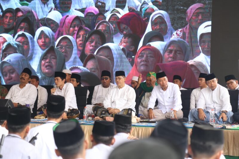 Foto : Haul yang dihdiri KH. Agus Muhammad Iqdam Kholid atau yang biasa dikenal Gus Iqdam