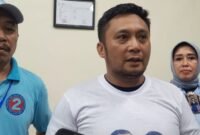 Foto : Ketua DGPO8 Jawa Timur Agus Sa’dullah saat wawancara bersama wartawan