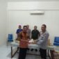 Foto : Camat Turen, Tris Sulawanto, M.Si sambut Kapolsek Turen yang baru Kompol. Heri Subagyo 