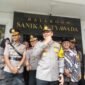 Foto : Kaporesta Malang Kota Kombes Pol Budi Hermanto didampingi Kasat Lantas yang baru Kompol Aristianto Budi Sutrisno