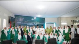 Foto : - Bupati Malang Drs. H. M. Sanusi, M.M., hadir dalam Laporan Pertanggungjawaban Lembaga MWCNU PAKIS DAN PAC BANOM NU Pakis 