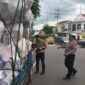 Foto : Anggota Satlantas Polres Batu melakukan teguran dan enindakan kendaraan yang lakukan ODOL 