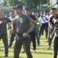Foto : TNI - Polri dan Purnawirawan olahraga bersama