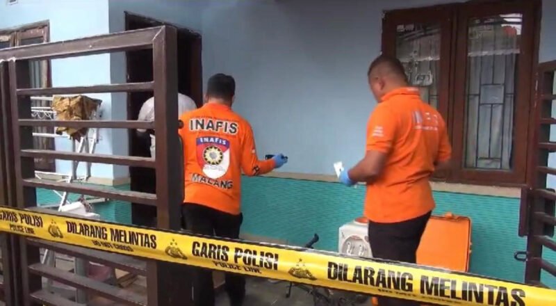 Foto : Polisi selidiki kematian perempuan di Singosari Kabupaten Malang