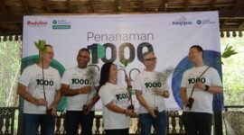 Foto : Acara bertajuk “Penanaman 1000 Pohon” di Pasuruan