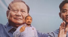 Foto : Dwi Indro Tito Cahyono SH saat deklrasi dukng Prabowo-Gibran