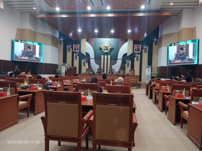 Foto : Sidang Paripurnya penyampaian LKPJ Bupati Pasuruan Tahun 2023