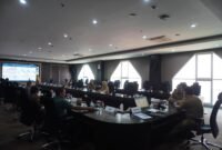 Foto : TPID Kota Batu mengikuti rapat koordinasi mingguan bersama Kementerian Dalam Negeri (Kemendagri) Republik Indonesia melalui zoom meeting 