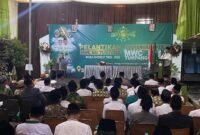 Foto : Pelantikan Kepengurusan MWC NU Kec Tumpang Masa Khidmad 2023-2028, bertempat di Halaman PPPI Jeru Desa Jeru Kec Tumpang Kabupaten Malang