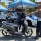 Foto : Kendaraan yang gunakan kenalpot tiidak sesuai Spek ditertibkan anggota Satlantas Polres Batu