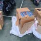 Foto : Puuhan batng rokok ilegal yang berhasil diamankan Bea Cukai Malang saat operasi di pasar dan ekspedisi 
