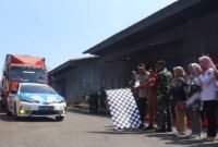 Foto : Pemberangkatan Logistik Pemilu 2024 KPU Kota Pasuruan mendapat pengawalan TNI - Polri