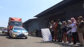 Foto : Pemberangkatan Logistik Pemilu 2024 KPU Kota Pasuruan mendapat pengawalan TNI - Polri