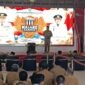 Caption. Wakil Bupati Malang Didik Gatot Subroto saat memberikan sambutan pada Refleksi 3 tahun Malang Makmur 