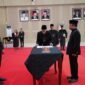 Foto : Pj. Wali Kota Batu Lantik Kasatpol PP dan Kadishub