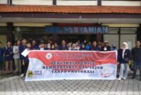 Foto : Universitas Merdeka Kota Pasuruan gelar deklarasi sebagai komitmen untuk mendukung Pemilu yang damai 