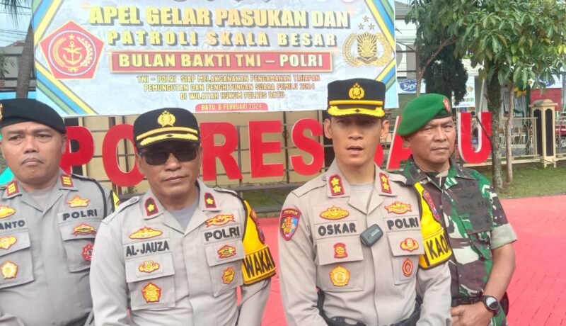 Foto : Kapolres Batu AKBP Oskar Syamsuddin