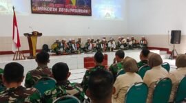 Foto : Kodim 0819/Pasuruan menggelar peringatan Isra' Mi'raj Nabi Muhammad SAW 1445 H/2024 M 