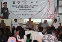 Foto : Kapolres Pasuruan AKBP Teddy Chandra, S.I.K., M.Si. menggelar Curhat Kamtibmas dan Silaturahmi ke sejumlah Tokoh Agama