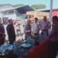 Foto : peluncuran perdana distribusi logistik Pemilu 2024 dilakukan Ketua Komisi Pemilihan Umum (KPU) Zaenul Arifin, Kapolres Pasuruan Kota AKBP Makung Ismoyo Jatih S.I.K,M.I.K