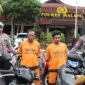 Foto : Dua tersangka penadah curanmor