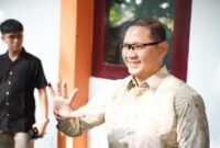 Foto : Pj. Wali Kota Batu Aries Agung Paewai salurkan hak pilihnya