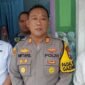 Foto : Polres Pasuruan Kota bersama dengan Dokkes Polres Pasuruan Kota dan Kepala Kelurahan Trajeng turut menyambangi keluarga Linmas yang meninggal dunia 